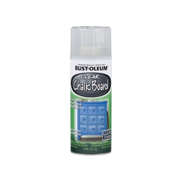 RustOleum SPRAY PAINT 11 OZ CL MATTE CHALKBOARD 302487 Zoro